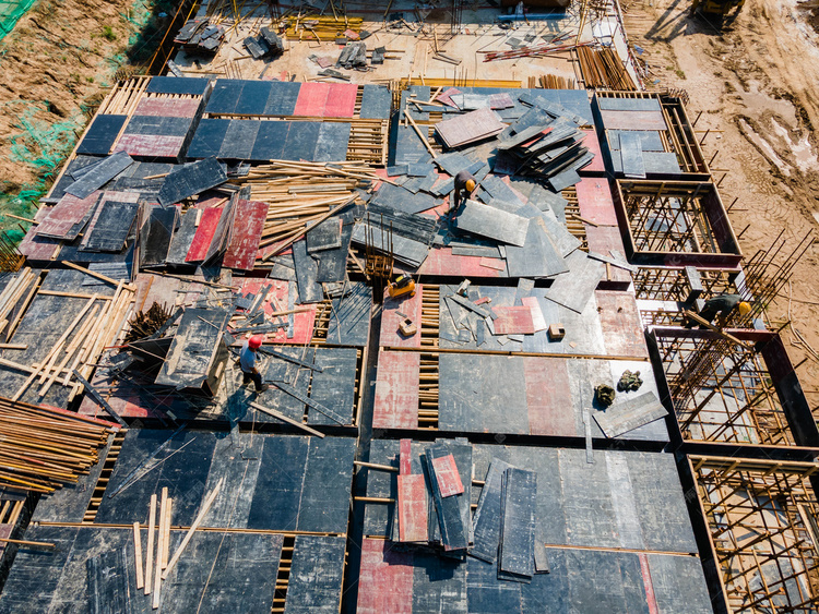 城市建筑施工工地實錄 高清鏡頭下的現場管理與施工材料探究